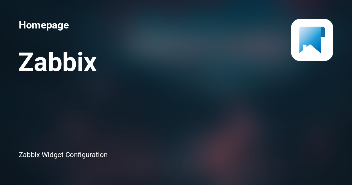 Zabbix - Homepage